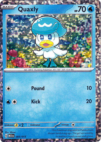 Quaxly (003/015) [McDonald's Promos: 2023 Collection] Pokémon