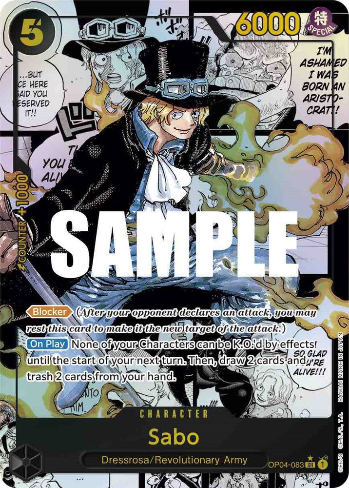 Sabo (Alternate Art Manga) [Kingdoms of Intrigue] Bandai