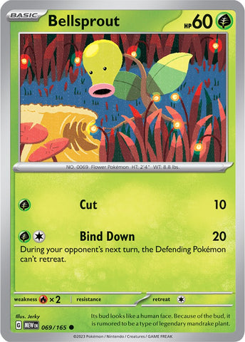 Bellsprout (069/165) [Scarlet & Violet 151] Pokémon