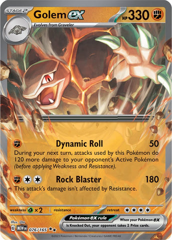 Golem ex (076/165) [Scarlet & Violet 151] Pokémon