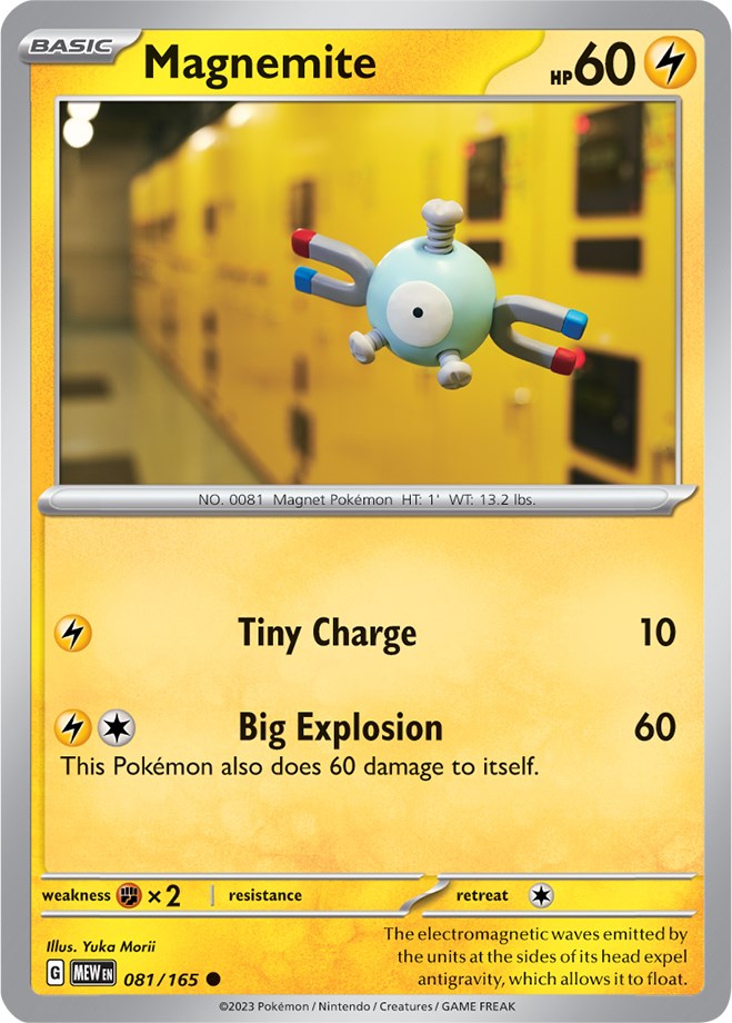 Magnemite (081/165) [Scarlet & Violet 151] Pokémon