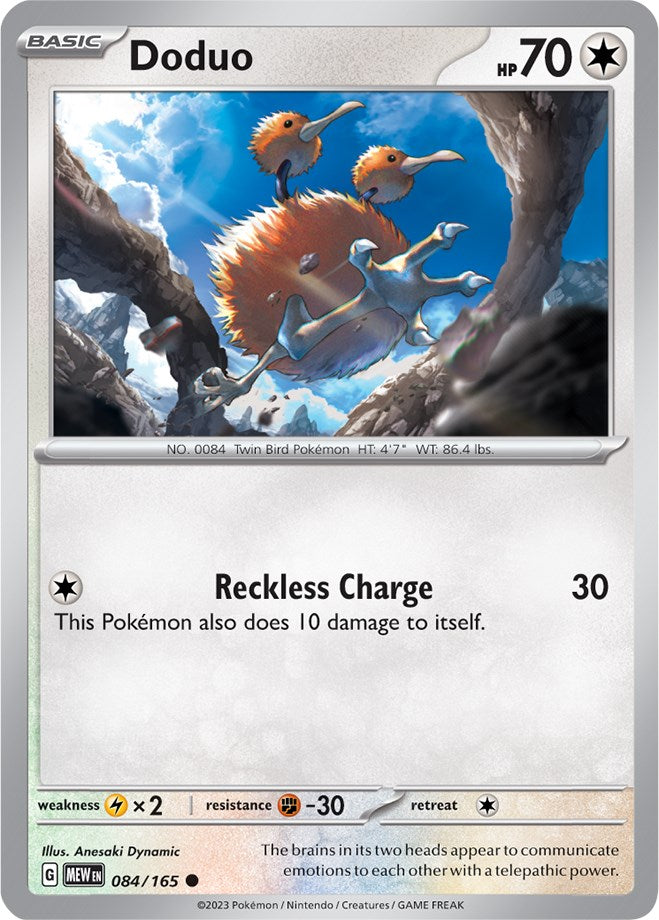 Doduo (084/165) [Scarlet & Violet 151] Pokémon