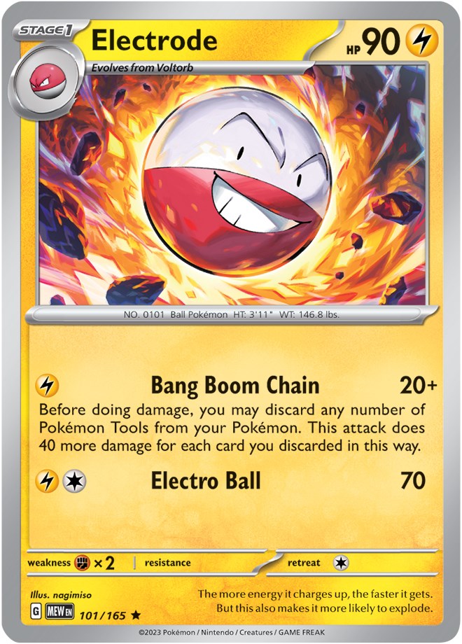 Electrode (101/165) [Scarlet & Violet 151] Pokémon