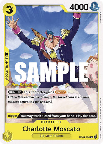 Charlotte Moscato [Kingdoms of Intrigue Pre-Release Cards] Bandai