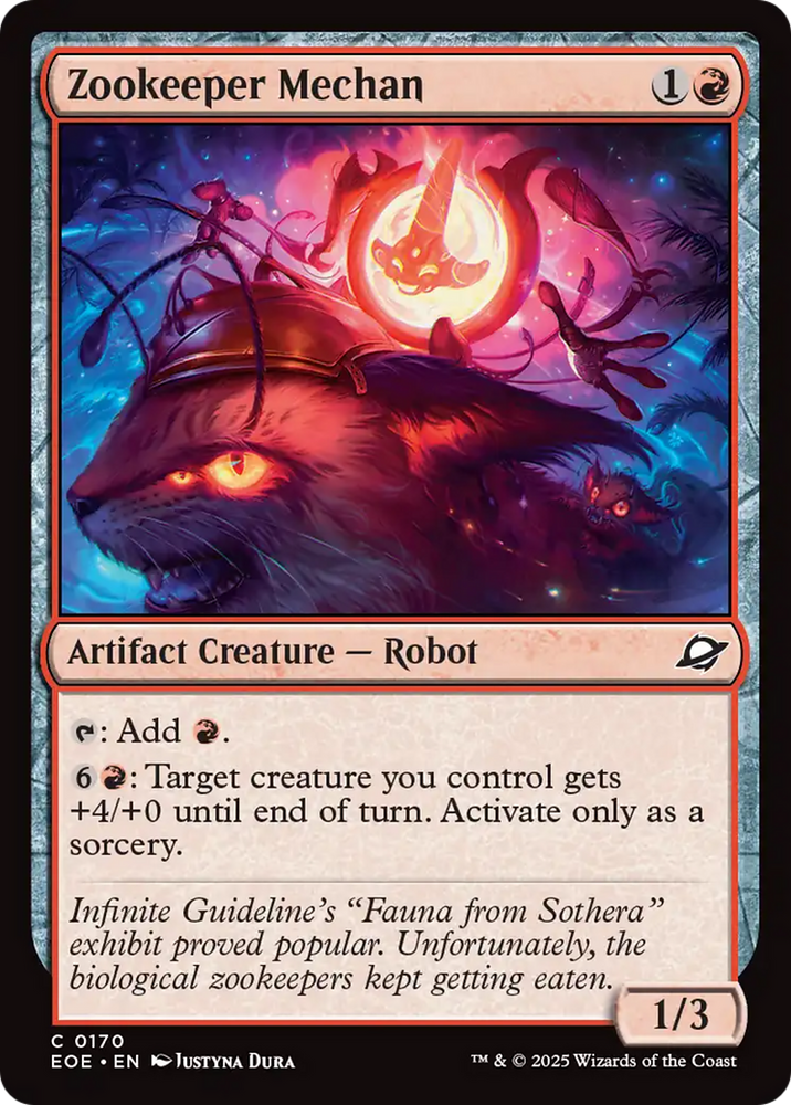 Zookeeper Mechan [Edge of Eternities] Magic: The Gathering