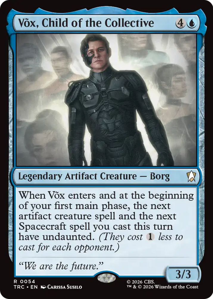 Vox, Child of the Collective (Surge Foil) [Star Trek Commander] Magic: The Gathering