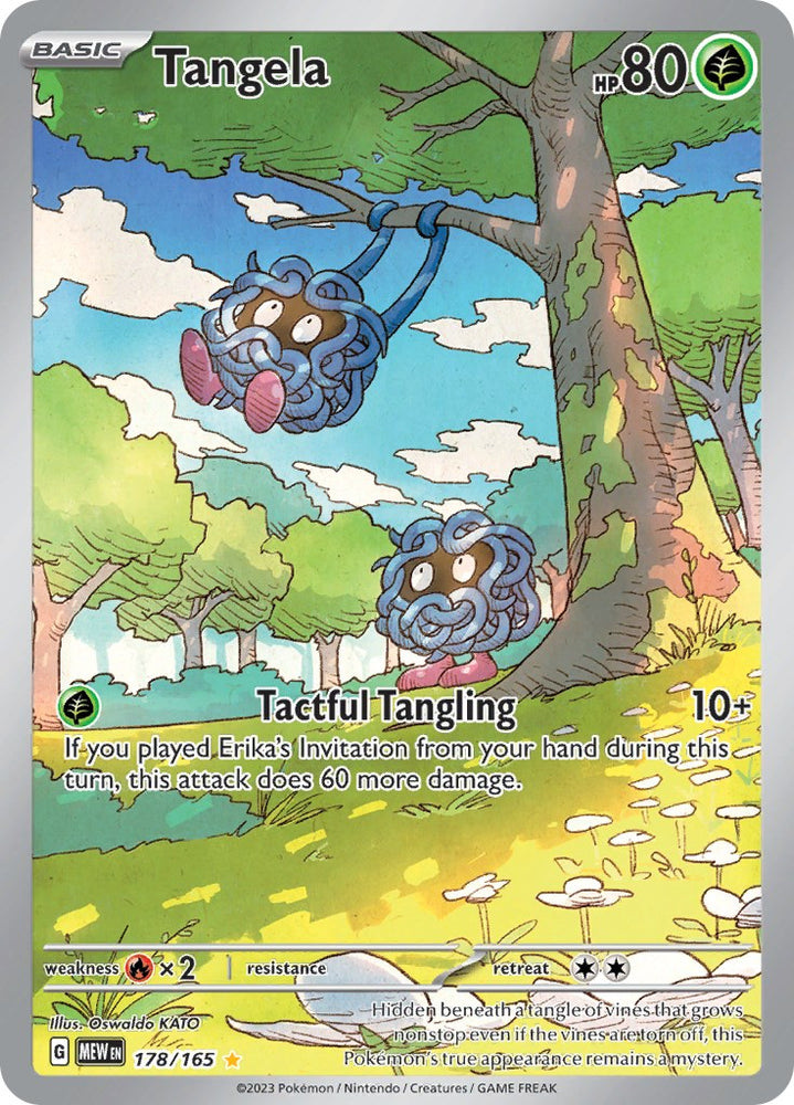 Tangela (178/165) [Scarlet & Violet 151] Pokémon