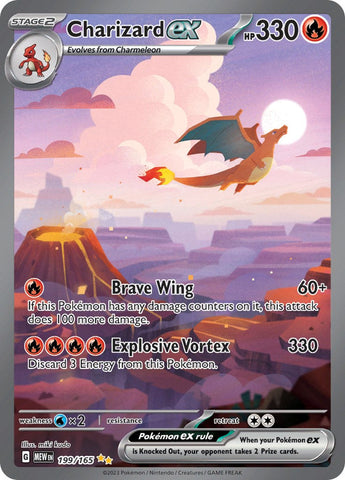 Charizard ex (199/165) [Scarlet & Violet 151] Pokémon