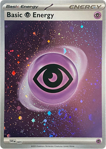 Basic Psychic Energy (005) (Cosmos Holo) [Scarlet & Violet: Base Set] Pokémon
