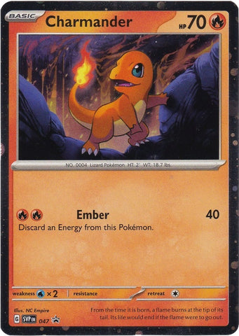 Charmander (047) (Cosmos Holo) [Scarlet & Violet: Black Star Promos] Pokémon