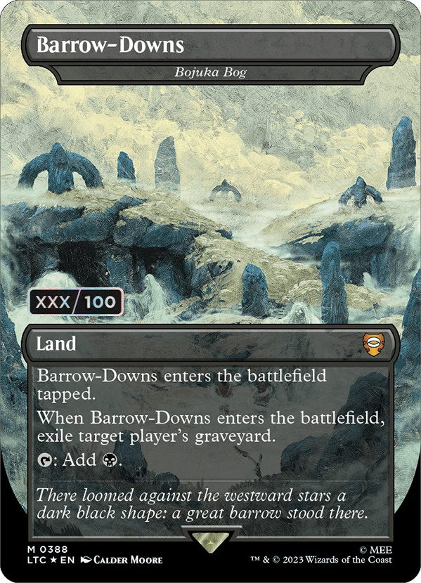 Barrow-Downs - Bojuka Bog (Serialized) [The Lord of the Rings: Tales of Middle-Earth Commander] Magic: The Gathering