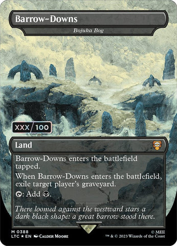 Barrow-Downs - Bojuka Bog (Serialized) [The Lord of the Rings: Tales of Middle-Earth Commander] Magic: The Gathering