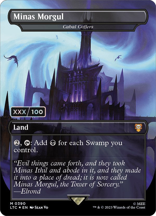 Minas Morgul - Cabal Coffers (Serialized) [The Lord of the Rings: Tales of Middle-Earth Commander] Magic: The Gathering