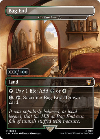Bag End - Horizon Canopy (Serialized) [The Lord of the Rings: Tales of Middle-Earth Commander] Magic: The Gathering