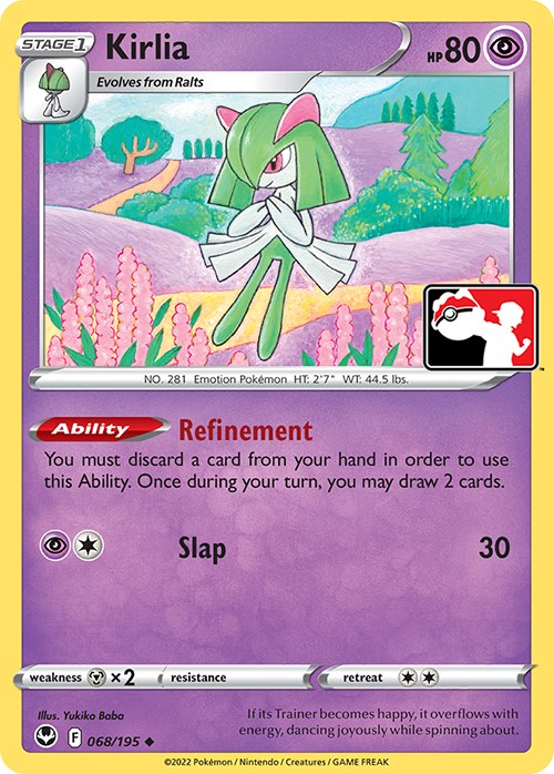 Kirlia (068/195) [Prize Pack Series Four] Pokémon