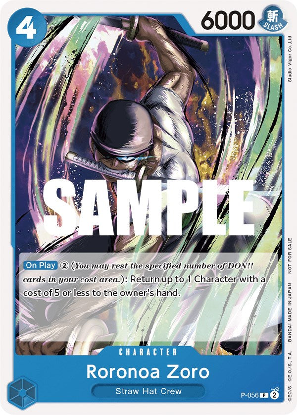 Roronoa Zoro (Sealed Battle Kit Vol. 1) [One Piece Promotion Cards] Bandai