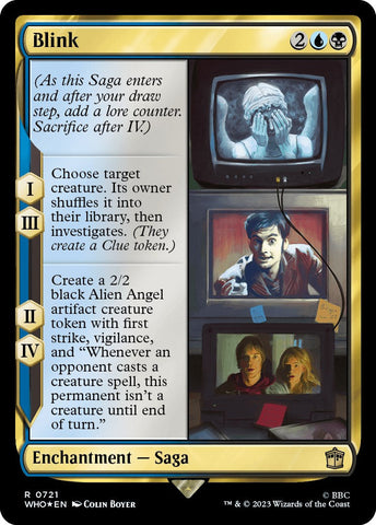 Blink (Surge Foil) [Doctor Who] Magic: The Gathering