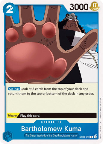 Bartholomew Kuma [Starter Deck: The Seven Warlords of The Sea] Bandai