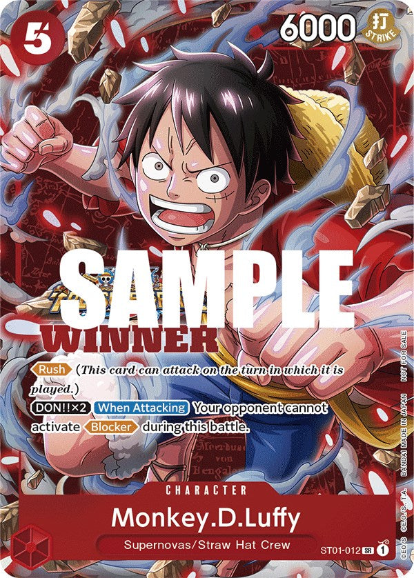 Monkey.D.Luffy (Winner Pack Vol. 5) [One Piece Promotion Cards] Bandai