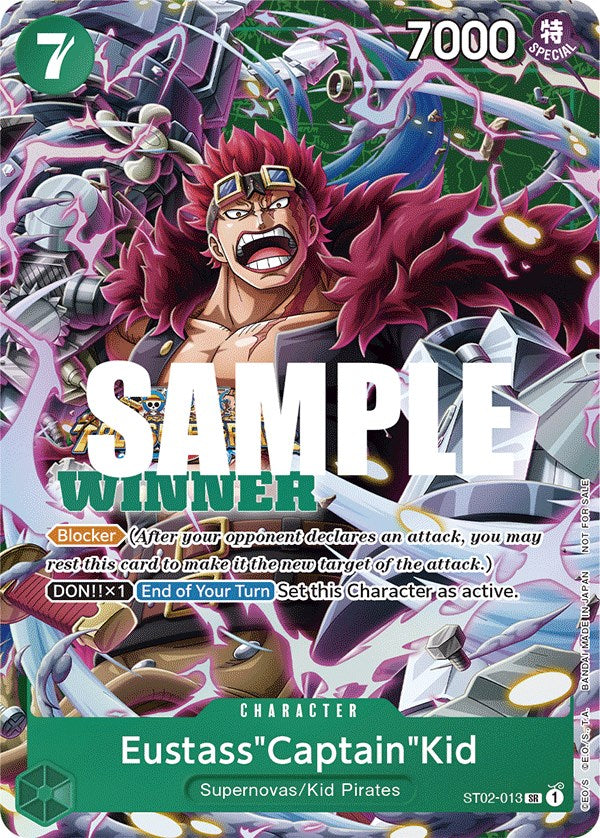 Eustass"Captain"Kid (Winner Pack Vol. 5) [One Piece Promotion Cards] Bandai