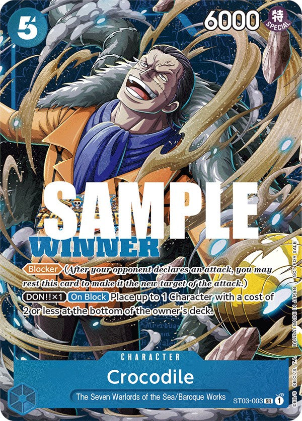 Crocodile (Winner Pack Vol. 5) [One Piece Promotion Cards] Bandai