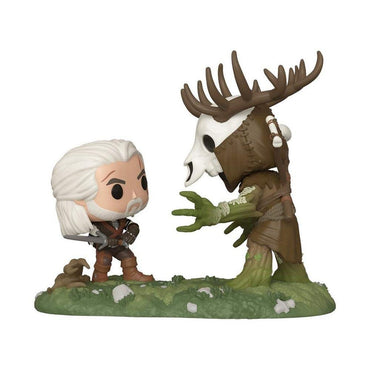 Funko Pop! The Witcher III Wild Hunt Geralt Vs Leshen Insider Club Exclusive Game Moment FUNKO