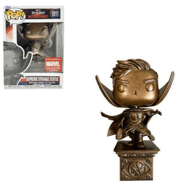 Funko POP! Marvel Collectors Corps Exclusive Supreme Strange Statue #1011 with Free Acrylic case!