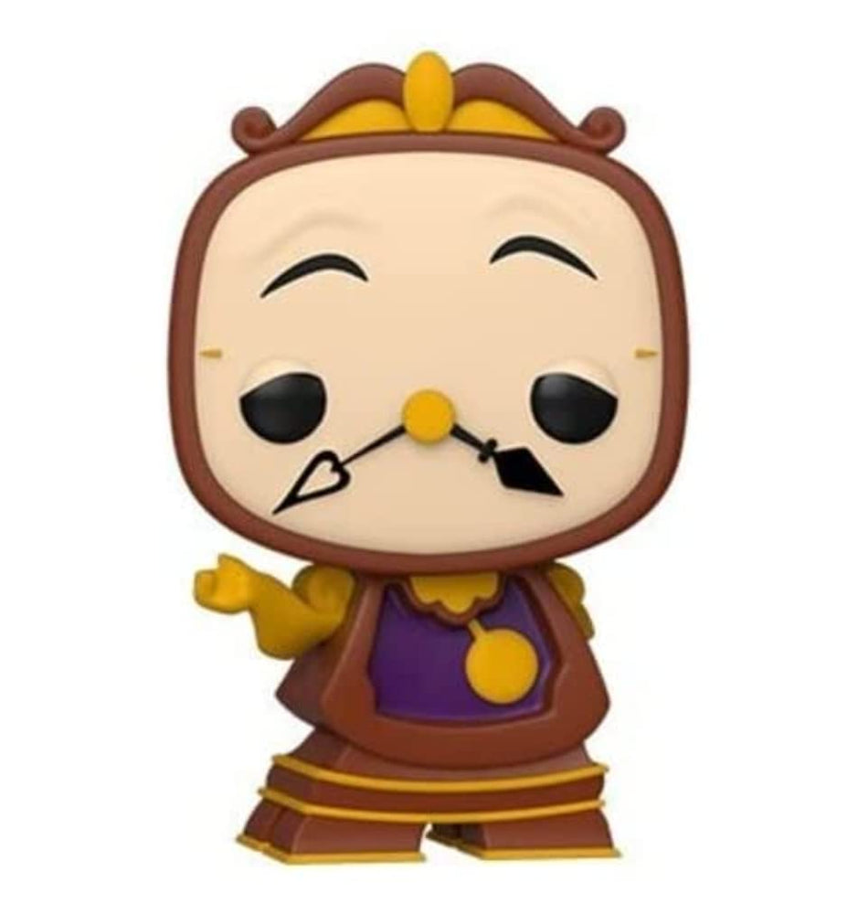 Funko Pop! Disney: Beauty and The Beast - Cogsworth Multicolor 3.75 inches FUNKO