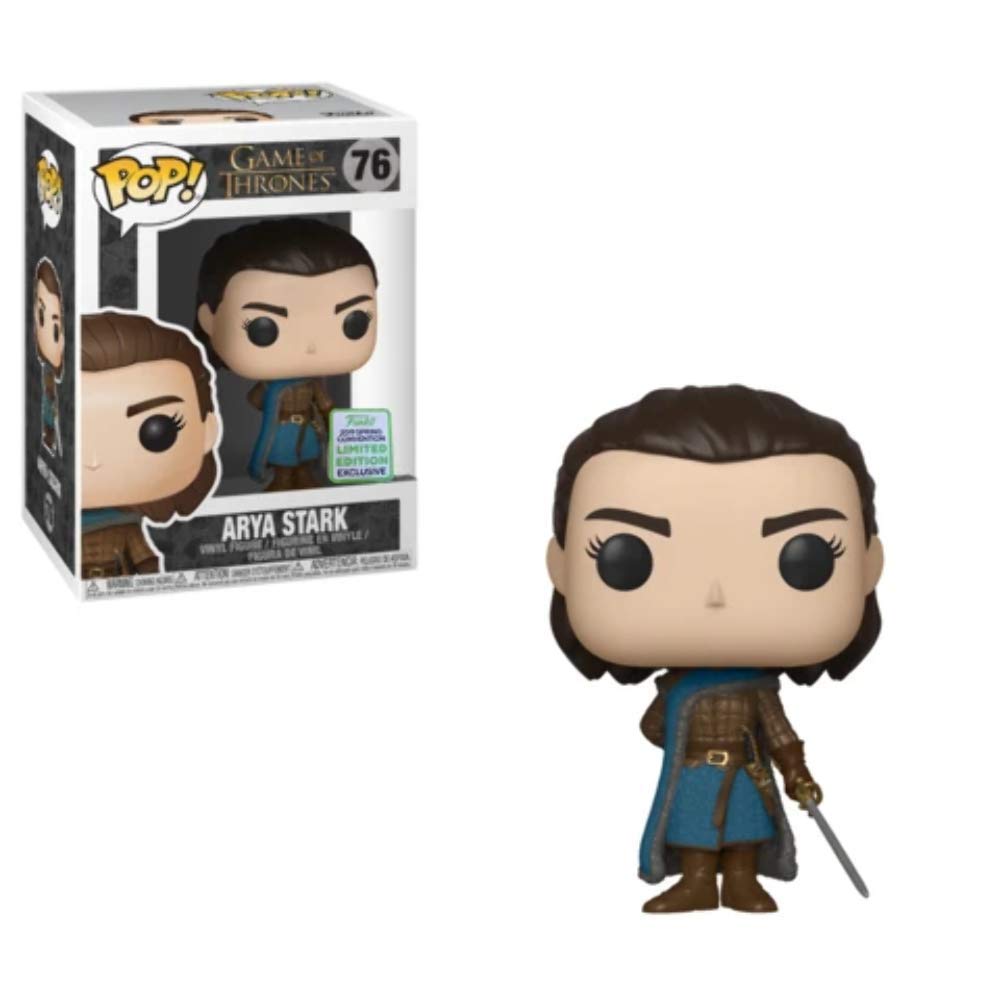 Funko Pop! Game of Thrones - Arya Stark #76 Emerald City Comic con Exclusive Shared FUNKO