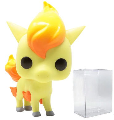 Pokemon - Ponyta Pop! Vinyl Figure (Bundled with Compatible Box Protector Case), Multicolored, 3.75 inches FUNKO