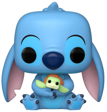 Funko Lilo & Stitch POP! Disney Stitch Exclusive Vinyl Figure #1353 [with Turtle], Gold FUNKO