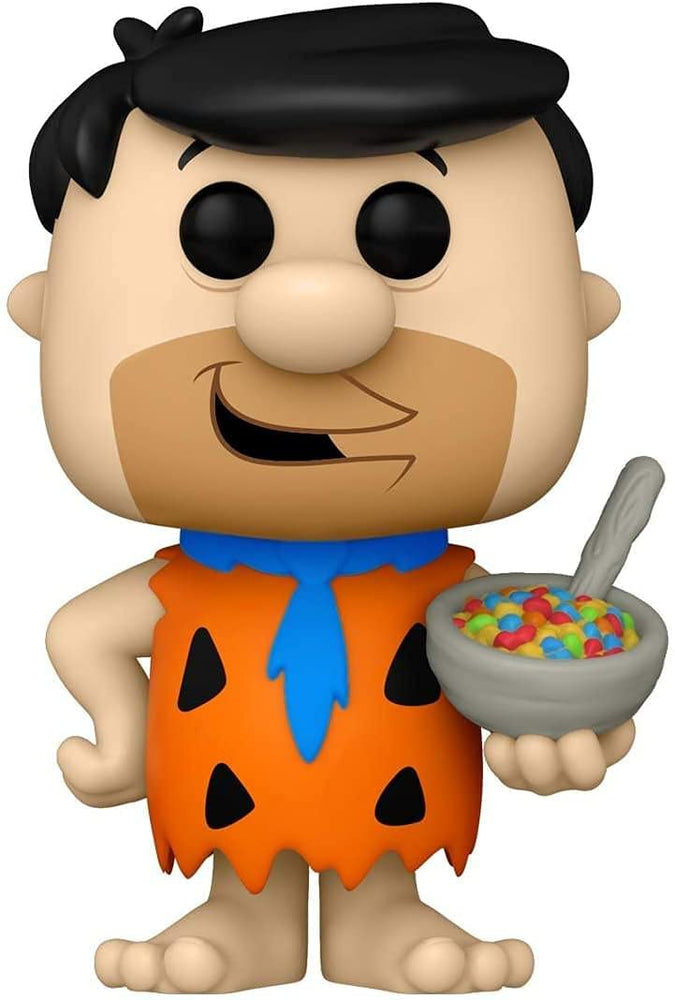 Funko Pop! Ad Icons: Fruity Pebbles - Fred with Cereal, Multicolor FUNKO