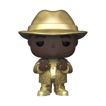 Funko Biggie Smalls POP! Rocks Notorious BIG Exclusive Vinyl Figure #152 [GOLD Variant Fedora] FUNKO