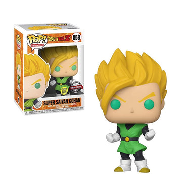 Funko Pop 858 Super Saiyan Gohan Special Edition Dragon Ball, Multicolor FUNKO