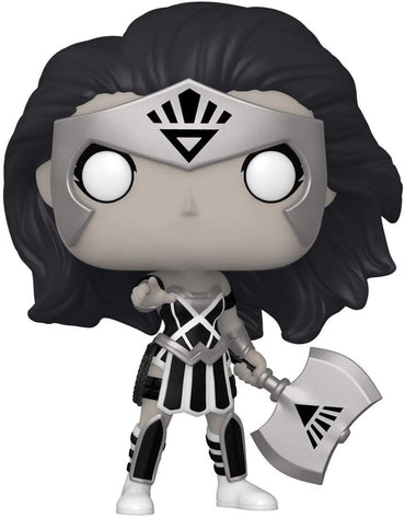 Funko POP Heroes: Wonder Woman 80th Anniversary - Glow in The Dark Black Lantern Wonder Woman, Amazon Exclusive, 3.75 inches,56967 FUNKO