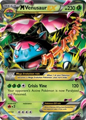 Pokemon M Venusaur Ex 2/146 Xy Card Pokémon
