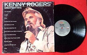 KENNY ROGERS Greatest Hits LP Vinyl & Cover VG+ 1980 LOO 501072 [Vinyl] VINYL