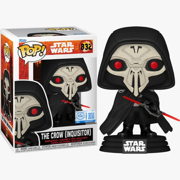 Funko Pop! Star Wars | The Crow (Inquisitor) #832 | Special Edition | Collectible Vinyl Figure | Exclusive Edition for Star Wars Fans | FS FUNKO