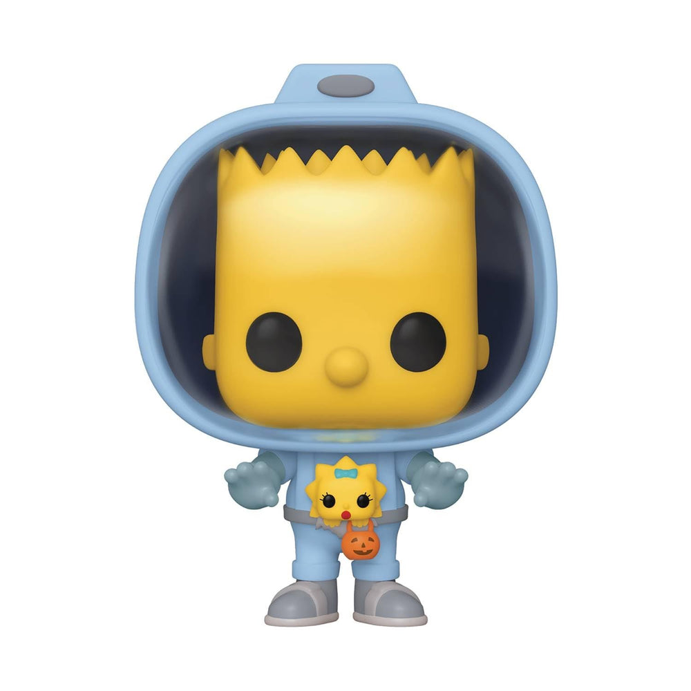 Funko Pop! Animation: Simpsons - Bart w/Chestburster Maggie, Multicolor, 3.75 inches (50138) FUNKO