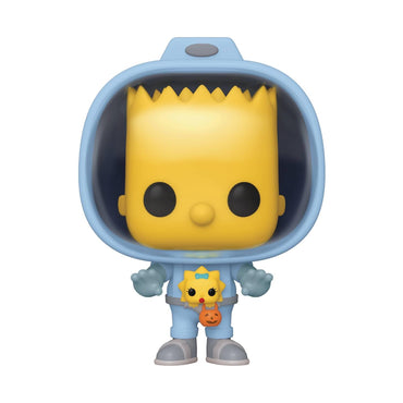 Funko Pop! Animation: Simpsons - Bart w/Chestburster Maggie, Multicolor, 3.75 inches (50138) FUNKO