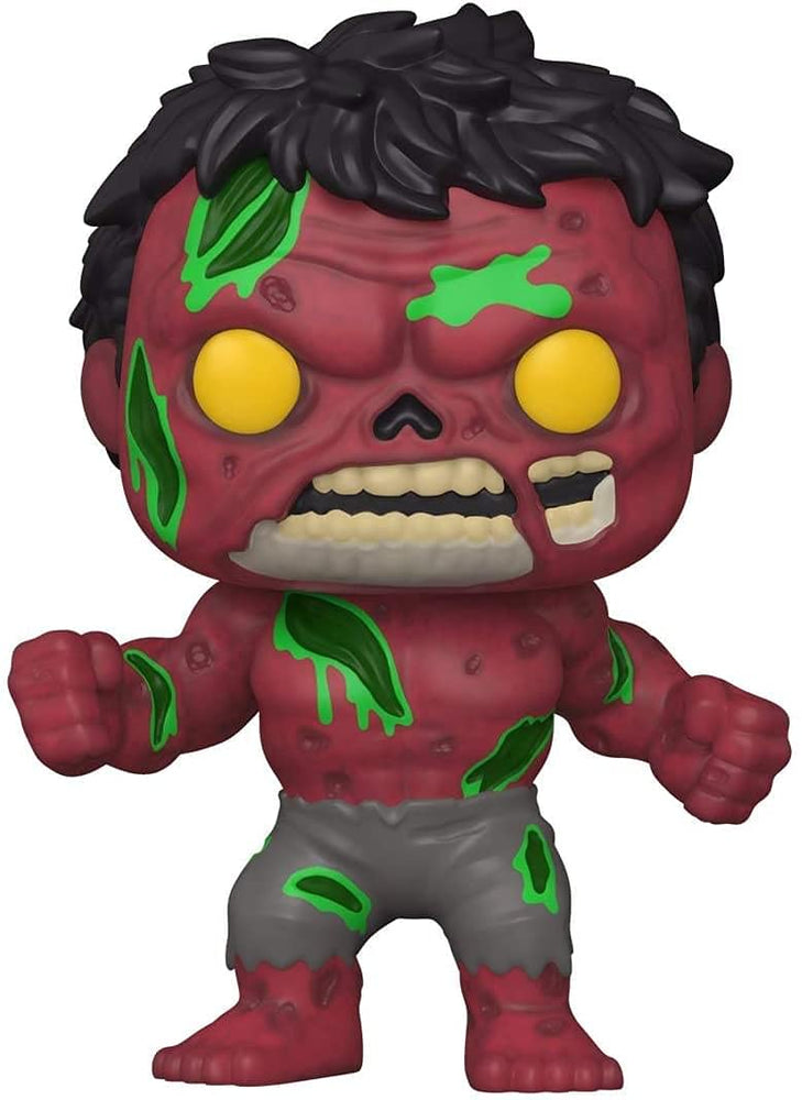 Funko POP Marvel: Marvel Zombies - Red Hulk, 3.75 inches, Multicolor FUNKO