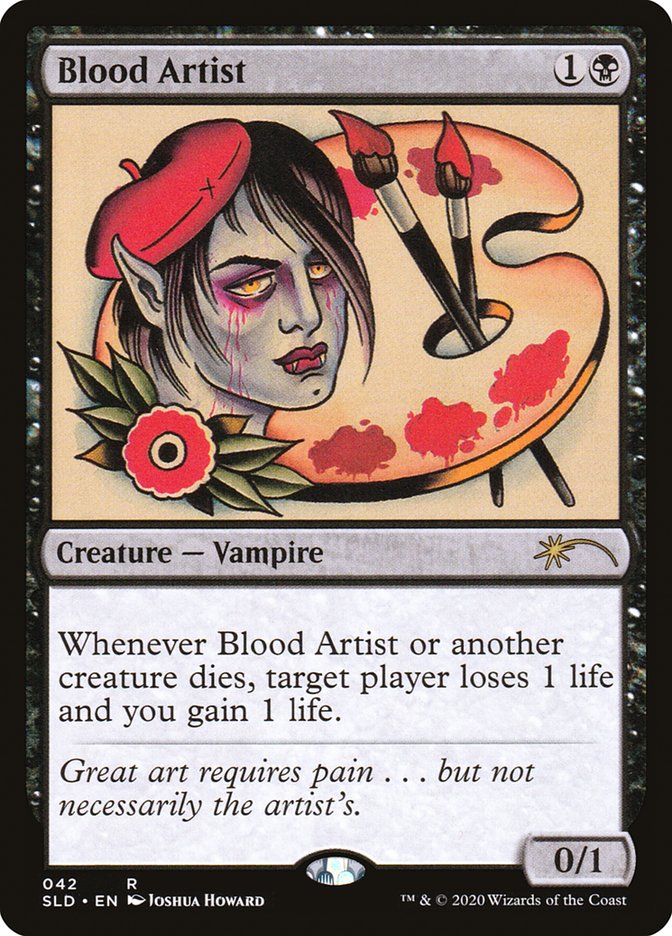 Blood Artist [Secret Lair Drop Series] Magic: The Gathering