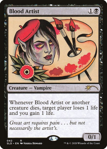 Blood Artist [Secret Lair Drop Series] Magic: The Gathering