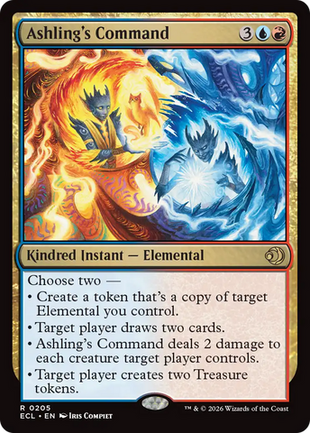 Ashling's Command [Lorwyn Eclipsed] Magic: The Gathering