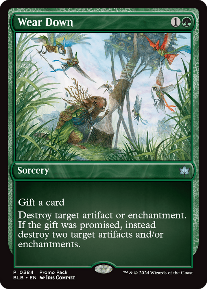 Wear Down [Bloomburrow Promos] Magic: The Gathering