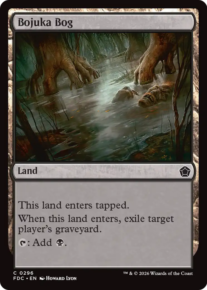 Bojuka Bog [Foundations Commander] Magic: The Gathering
