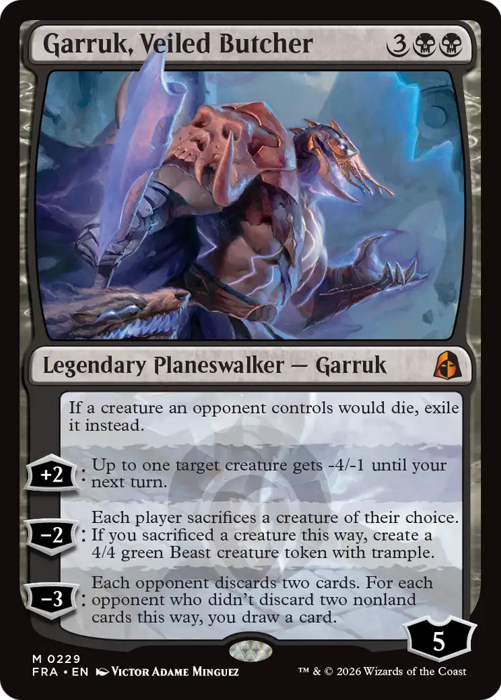 Garruk, Veiled Butcher [Reality Fracture] Magic: The Gathering