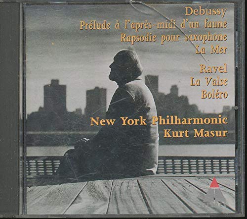 Debussy, Ravel: Orchestral Works - New Yoek Philharmonic - Kurt Masur CD