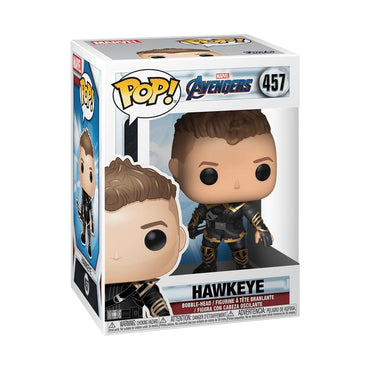 Funko Pop! Marvel Avengers: Endgame Hawkeye Vinyl Figure with Collectible Cards - Entertainment Earth Exclusive