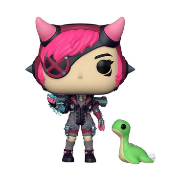 Funko Pop! APEX Legends: Wattson with Nessie [Cyber Punked] #883 Special Edition FUNKO